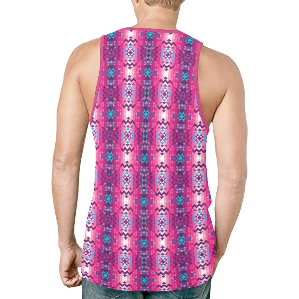 Bright Wave New All Over Print Tank Top for Men (Model T46) New All Over Print Tank Top for Men (T46) e-joyer
