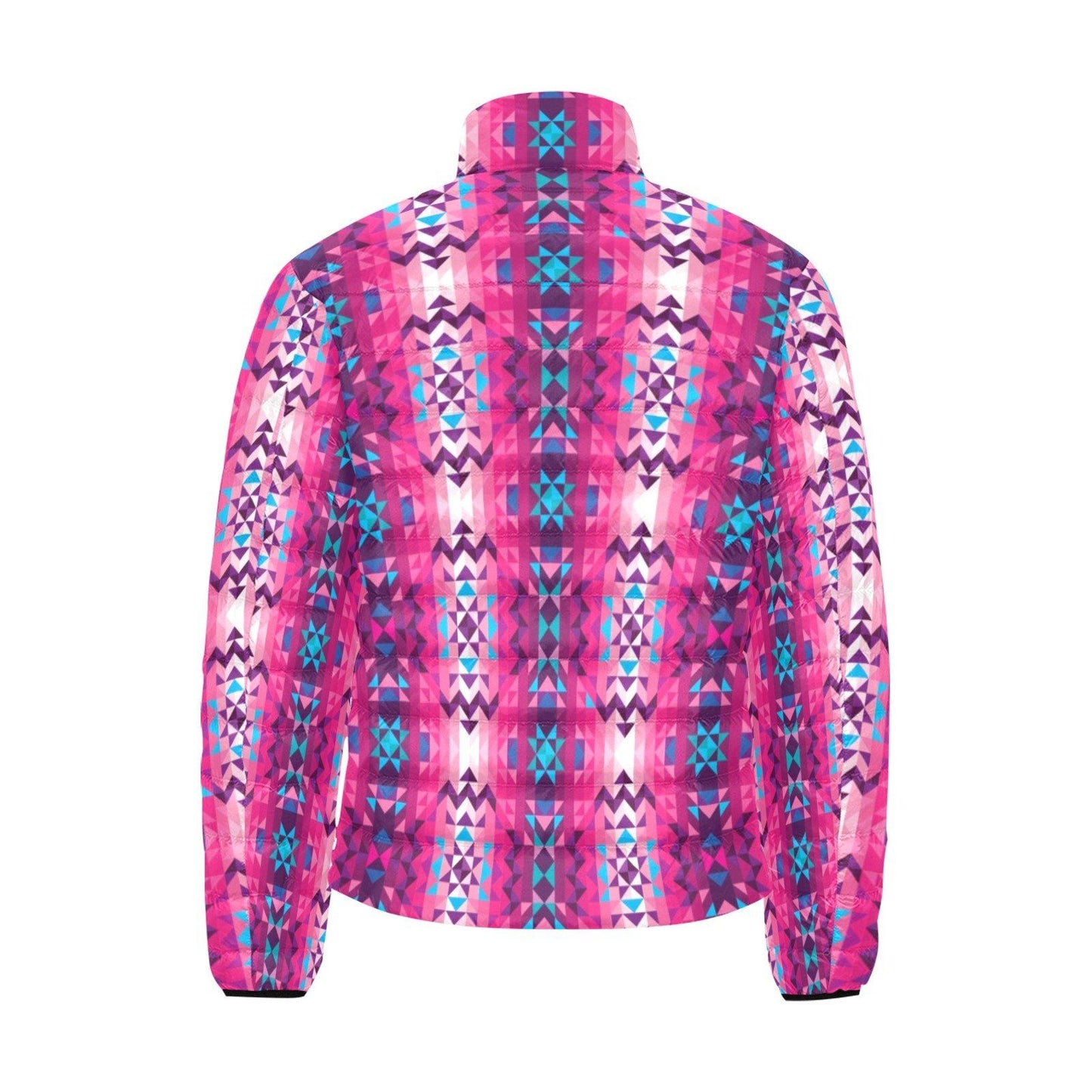 Bright Wave Unisex Stand Collar Padded Jacket Men's Stand Collar Padded Jacket (H41) e-joyer