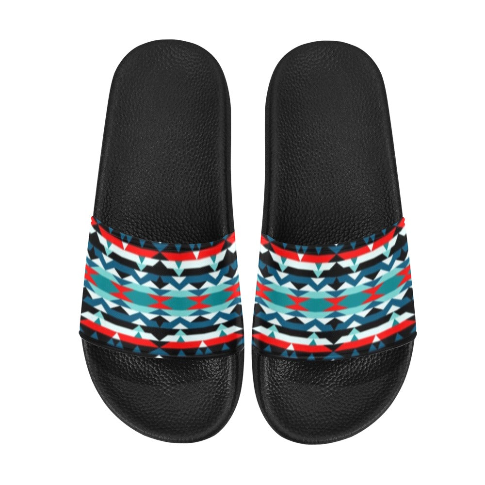 Visions of Peaceful Nights Slide Sandals by 49 Dzine