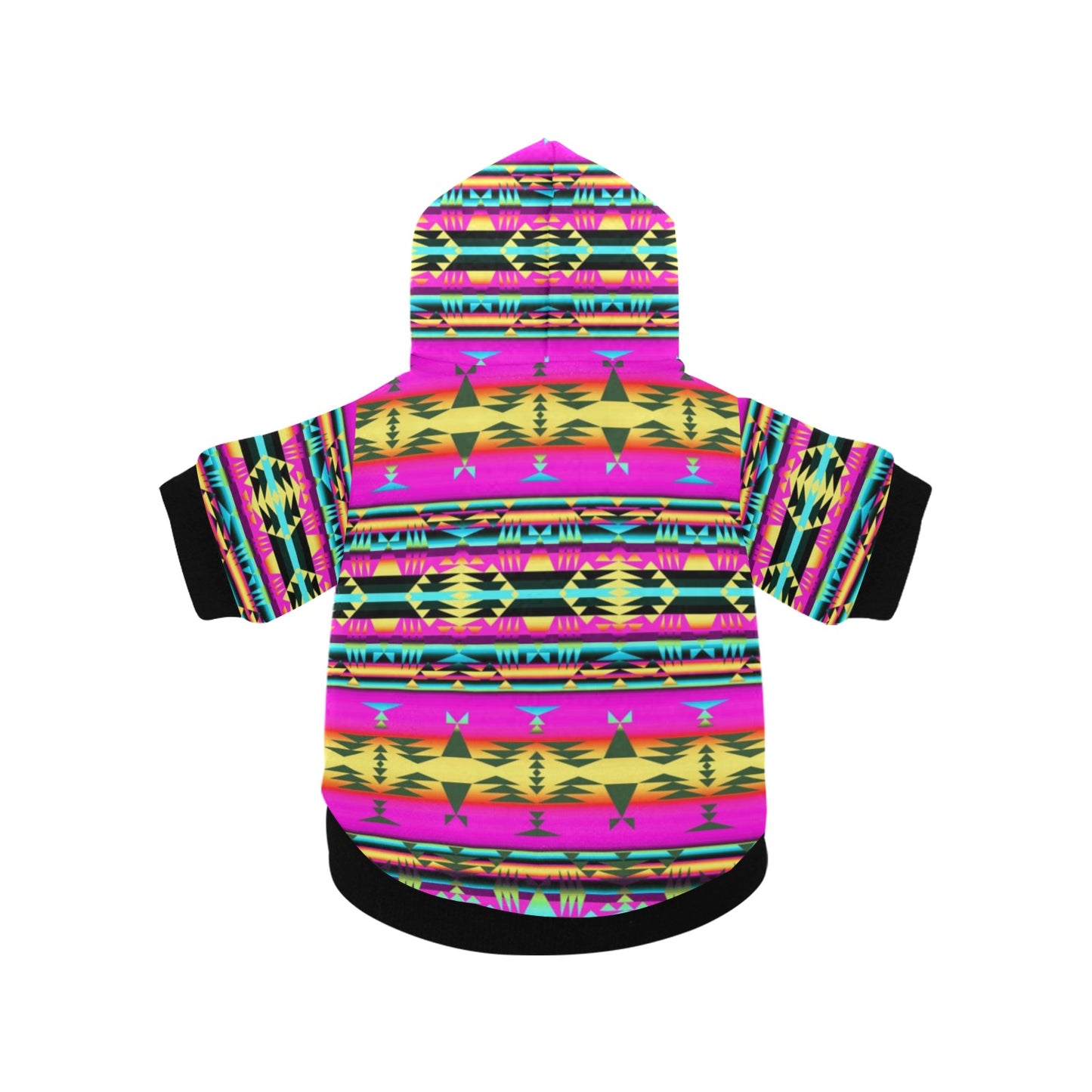 Between the Sunset Mountains Pet Dog Hoodie