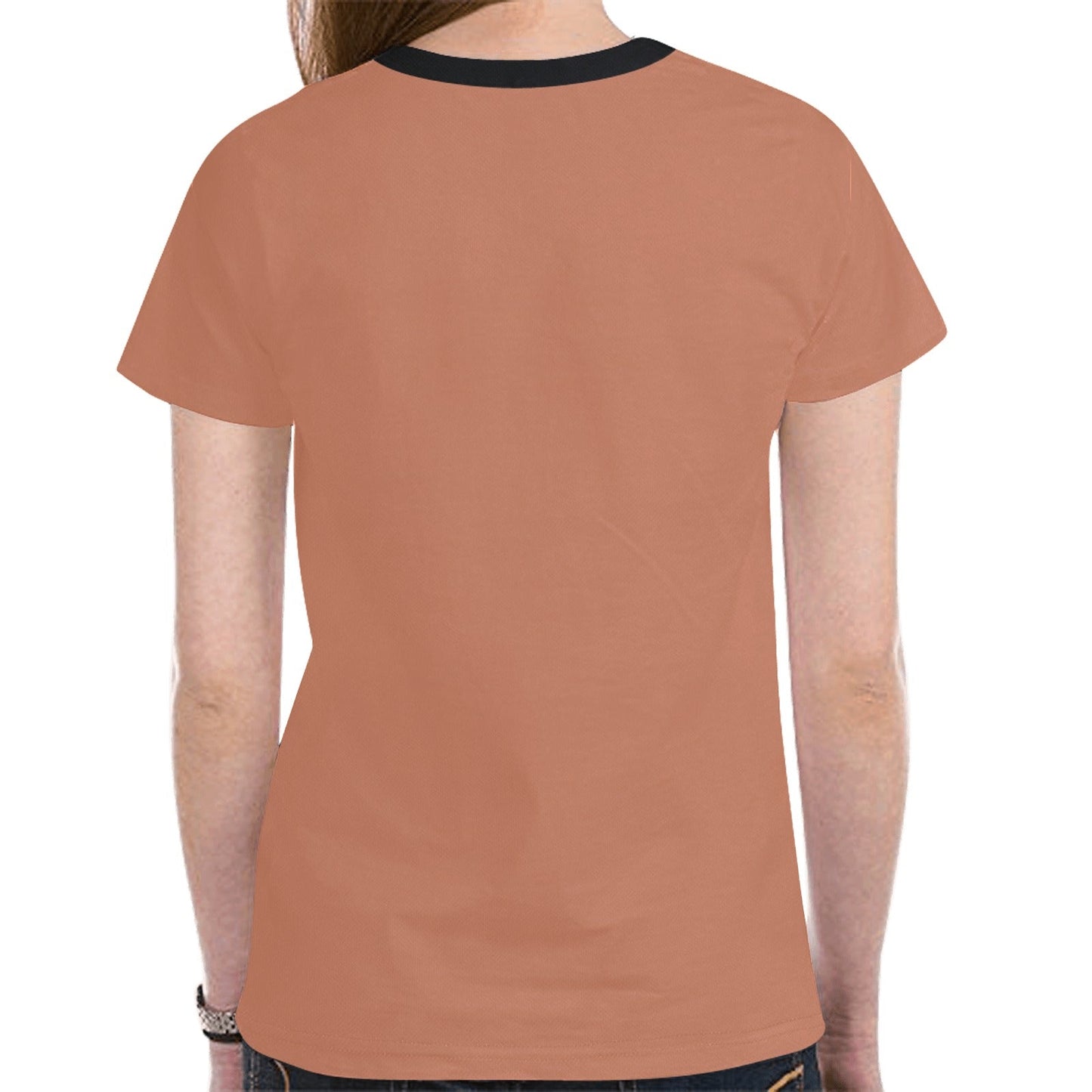 Wolf Spirit Guide Brown Tee