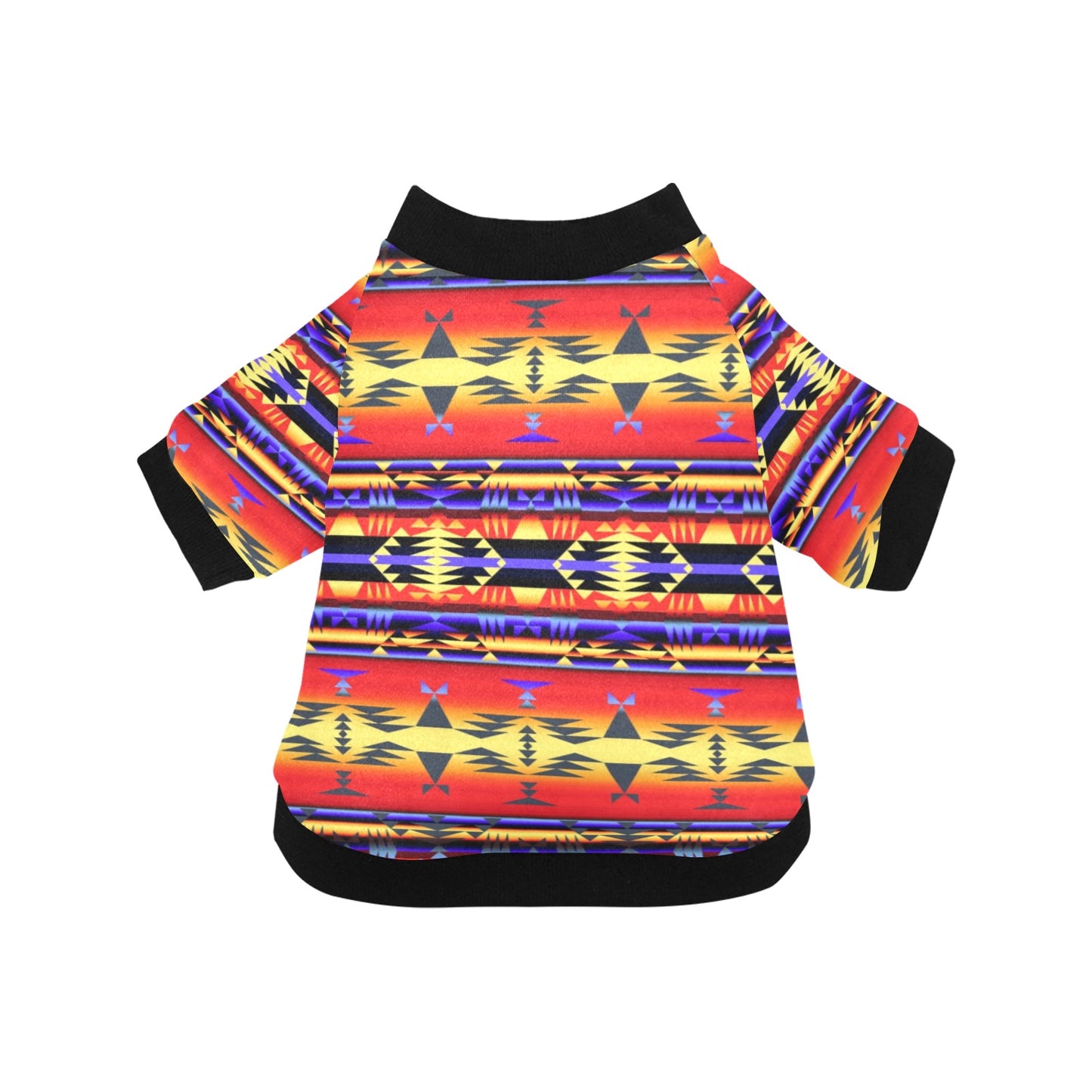 Between the San Juan Mountains Pet Dog Round Neck Shirt