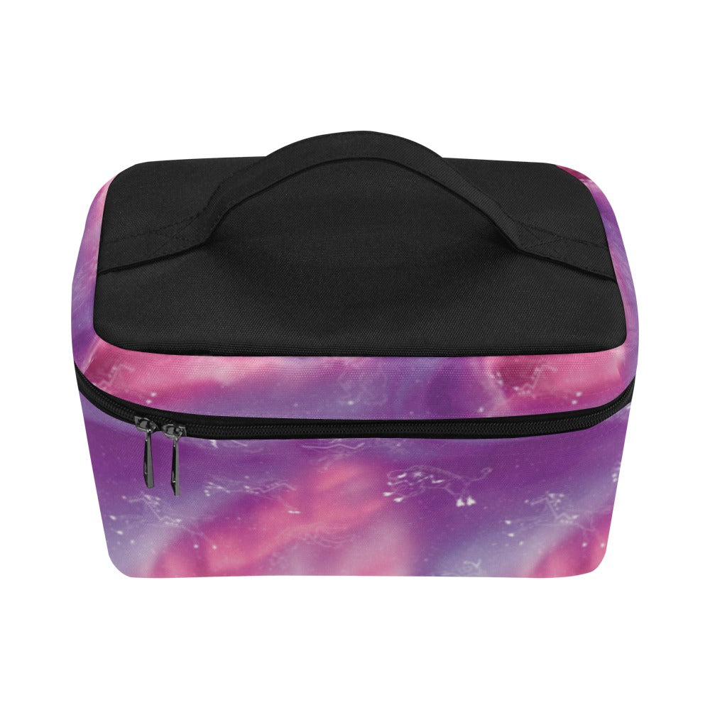 Animal Ancestors 7 Aurora Gases Pink and Purple Cosmetic Bag