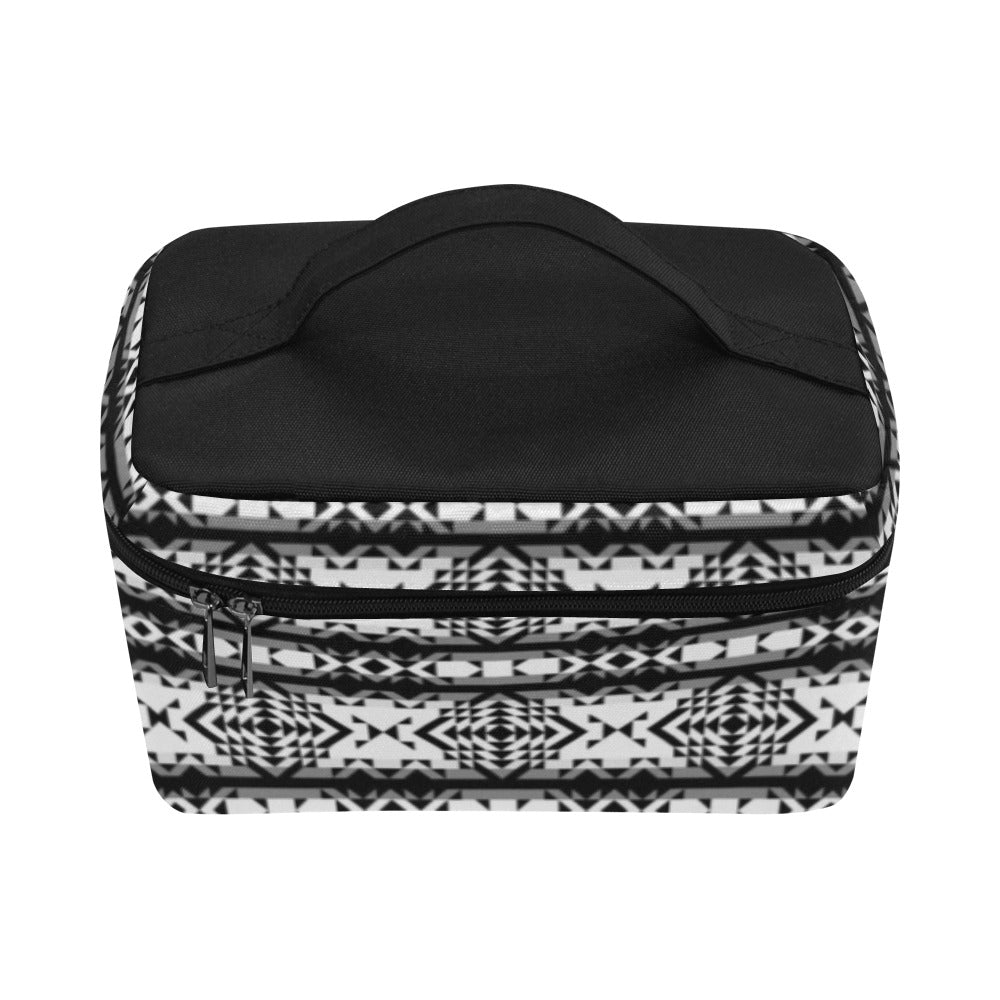 Black Rose Blizzard Cosmetic Bag