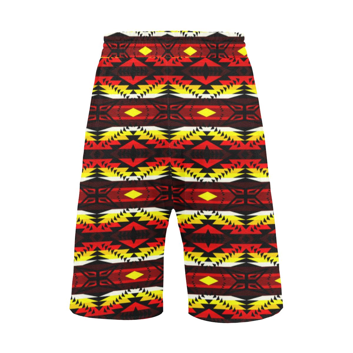 Canyon War Party Men's All Over Print Casual Shorts (Model L23) Men's Casual Shorts (L23) e-joyer