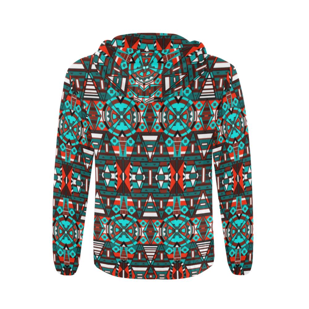 Captive Winter All Over Print Full Zip Hoodie for Men (Model H14) All Over Print Full Zip Hoodie for Men (H14) e-joyer