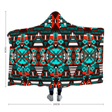 Load image into Gallery viewer, Captive Winter II Hooded Blanket 49 Dzine 
