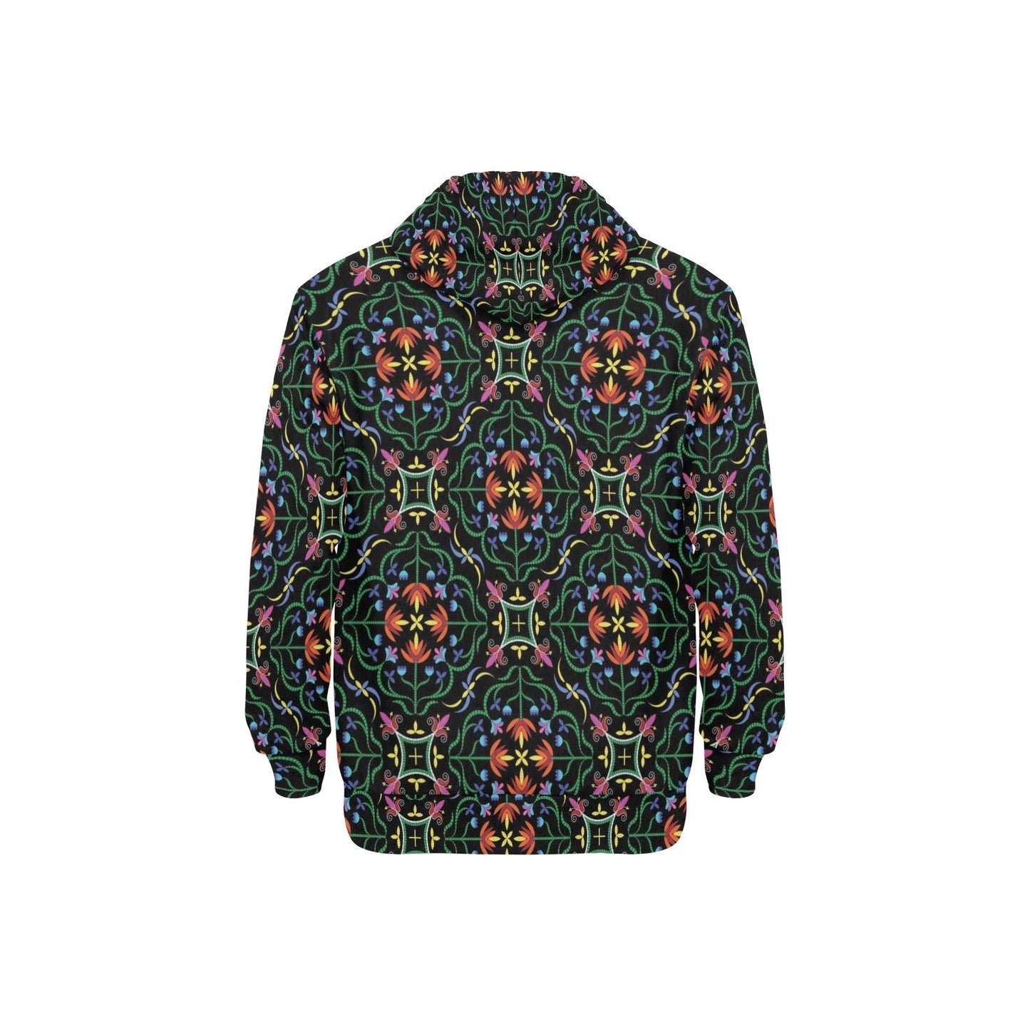 Quill Visions Men's Long Sleeve Fleece Hoodie