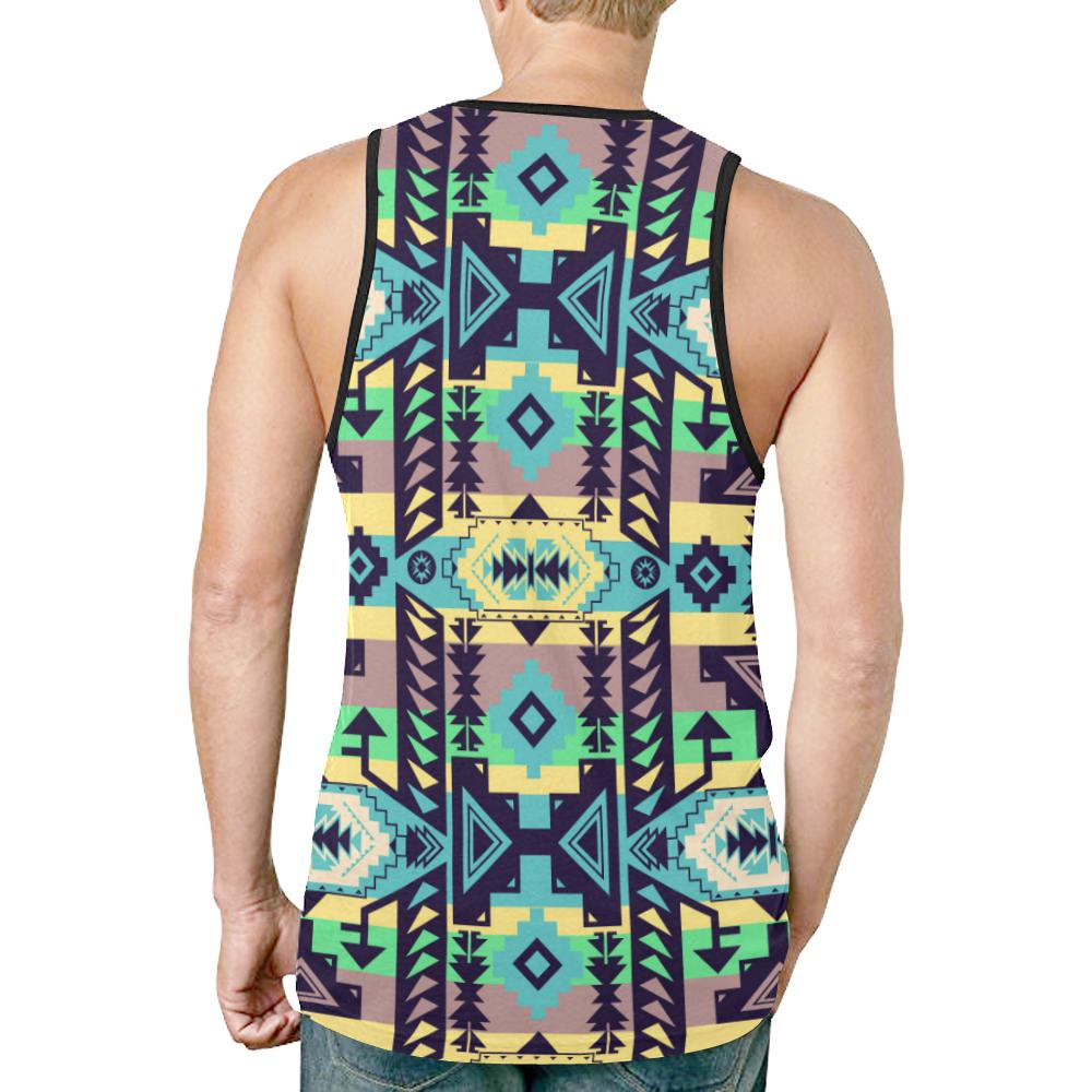 Chiefs Mountain 100 New All Over Print Tank Top for Men (Model T46) New All Over Print Tank Top for Men (T46) e-joyer