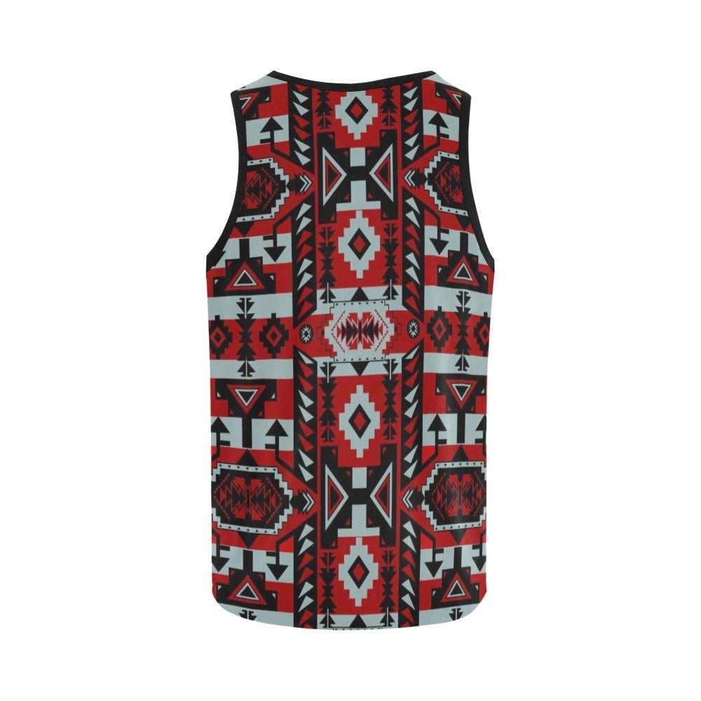 Chiefs Mountain Candy Sierra Dark All Over Print Tank Top for Women (Model T43) All Over Print Tank Top for Women (T43) e-joyer