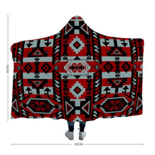 Load image into Gallery viewer, Chiefs Mountain Candy Sierra-Dark Hooded Blanket 49 Dzine 
