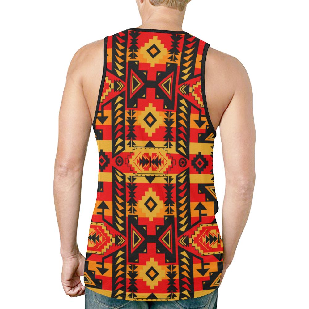 Chiefs Mountain Fire New All Over Print Tank Top for Men (Model T46) New All Over Print Tank Top for Men (T46) e-joyer