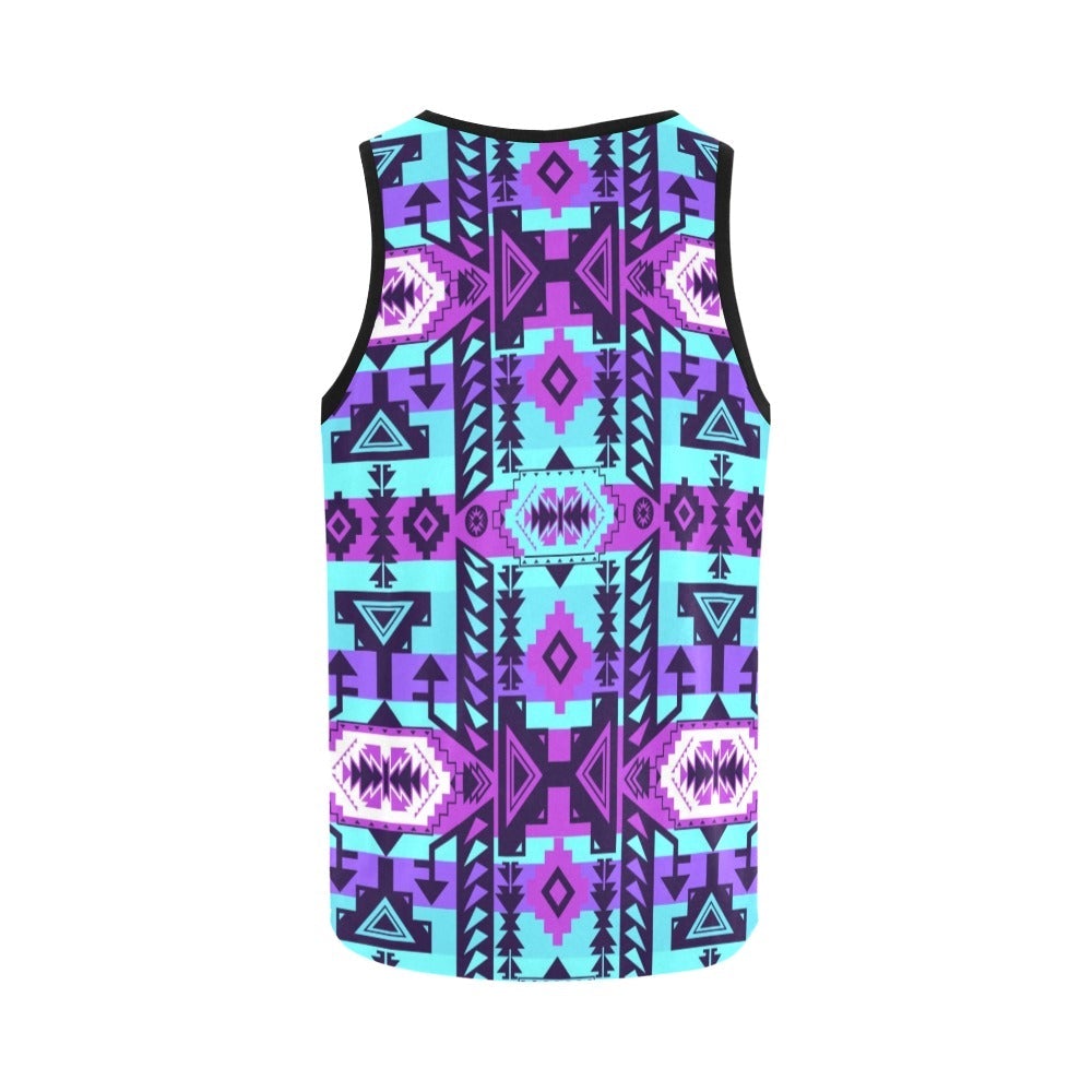 Chiefs Mountain Moon Shadow All Over Print Tank Top for Women (Model T43) All Over Print Tank Top for Women (T43) e-joyer