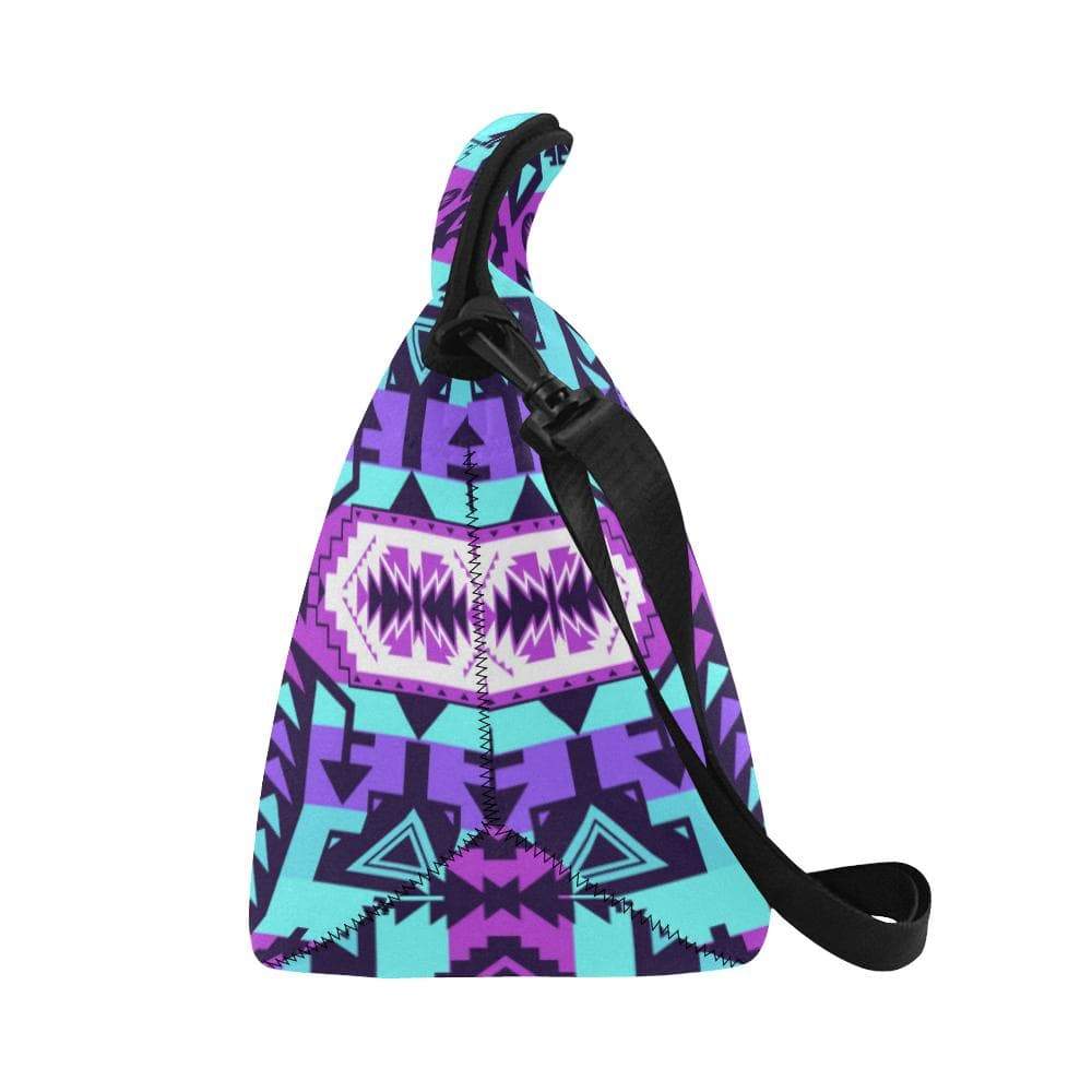 Chiefs Mountain Moon Shadow Neoprene Lunch Bag/Large (Model 1669) Neoprene Lunch Bag/Large (1669) e-joyer