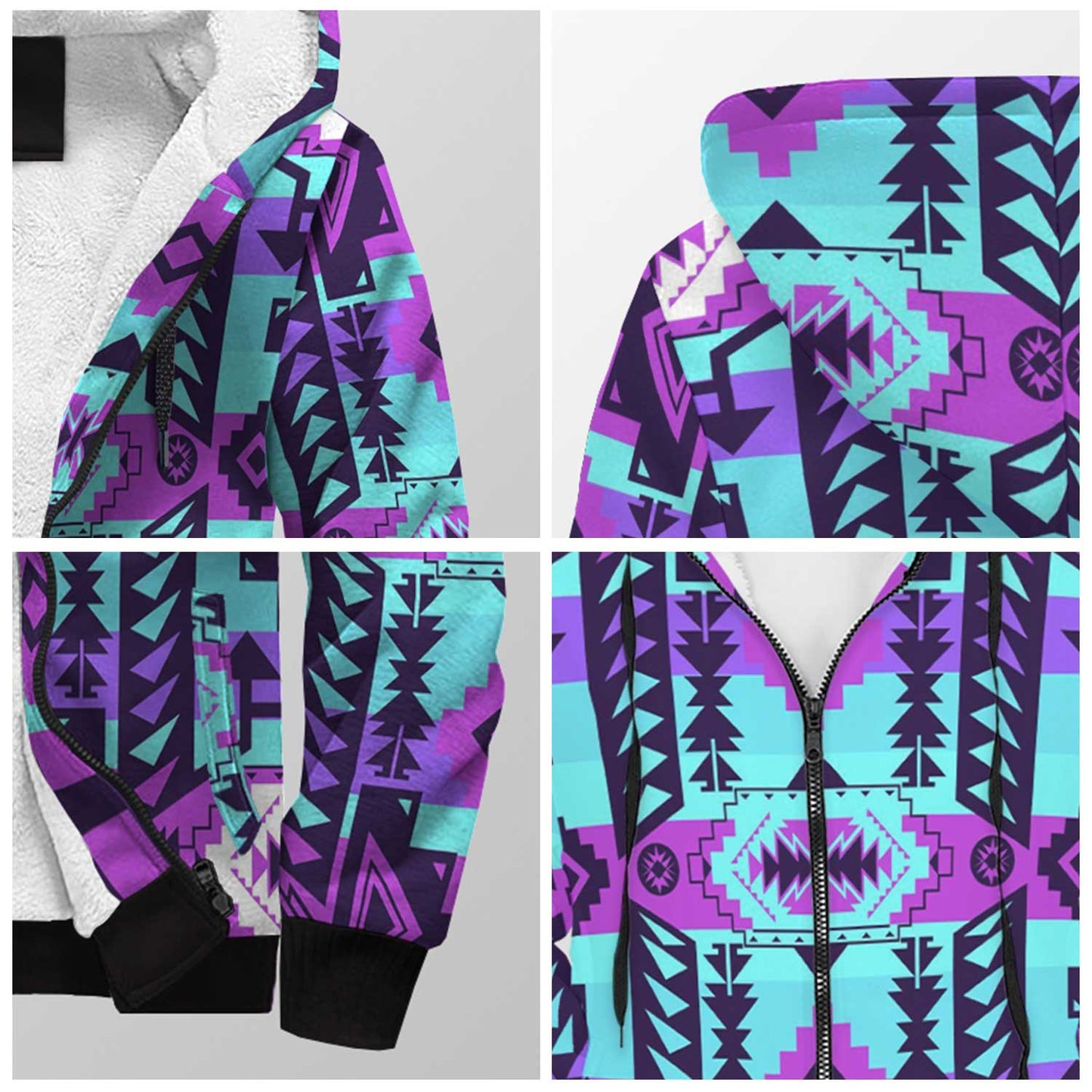 Chiefs Mountain Moon Shadow Sherpa Hoodie 49 Dzine