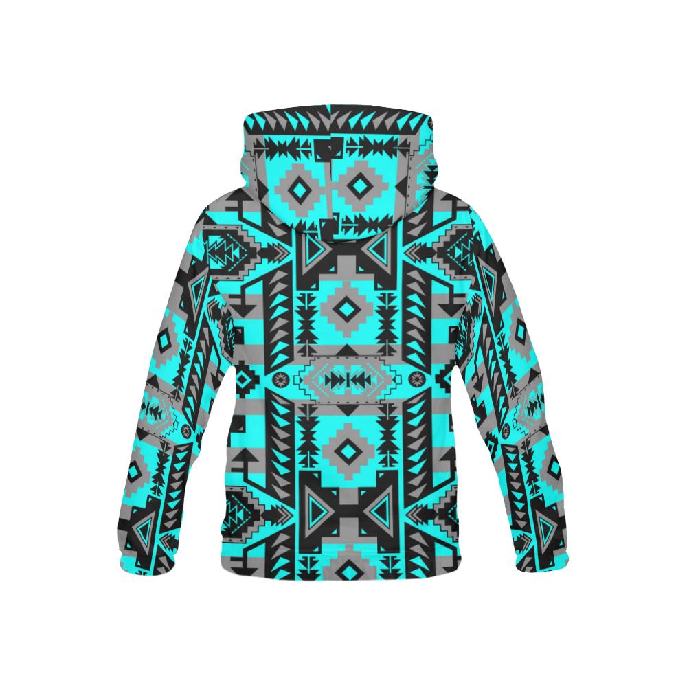 Chiefs Mountain Sky All Over Print Hoodie for Kid (USA Size) (Model H13) All Over Print Hoodie for Kid (H13) e-joyer