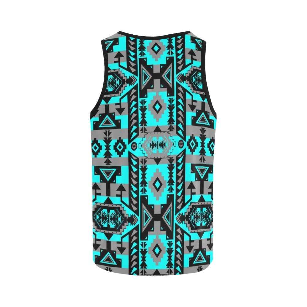 Chiefs Mountain Sky All Over Print Tank Top for Women (Model T43) All Over Print Tank Top for Women (T43) e-joyer