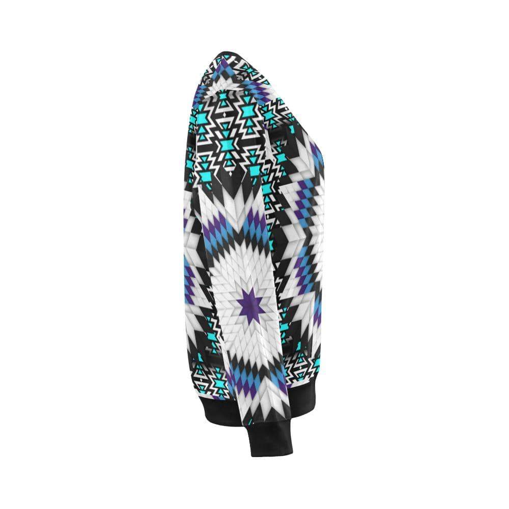 Cool Sky Star All Over Print Crewneck Sweatshirt for Women (Model H18) Crewneck Sweatshirt for Women (H18) e-joyer