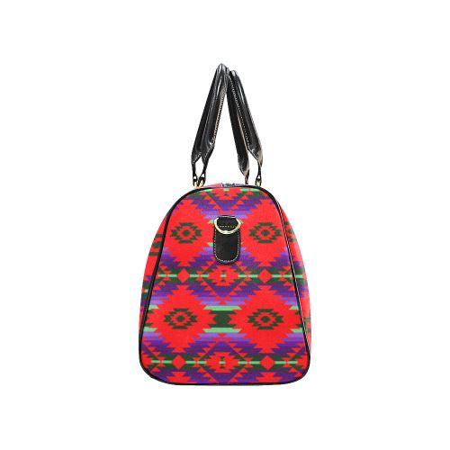 Cree Confederacy Chicken Dance New Waterproof Travel Bag/Large (Model 1639) Waterproof Travel Bags (1639) e-joyer