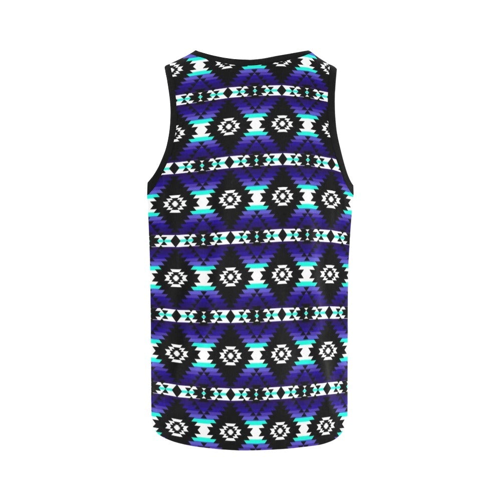 Cree Confederacy Midnight All Over Print Tank Top for Women (Model T43) All Over Print Tank Top for Women (T43) e-joyer