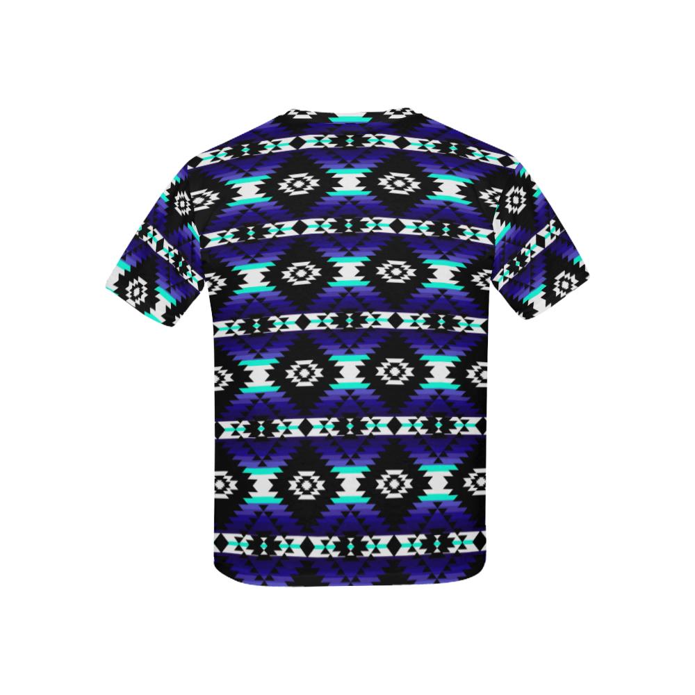 Cree Confederacy Midnight Kids' All Over Print T-shirt (USA Size) (Model T40) All Over Print T-shirt for Kid (T40) e-joyer