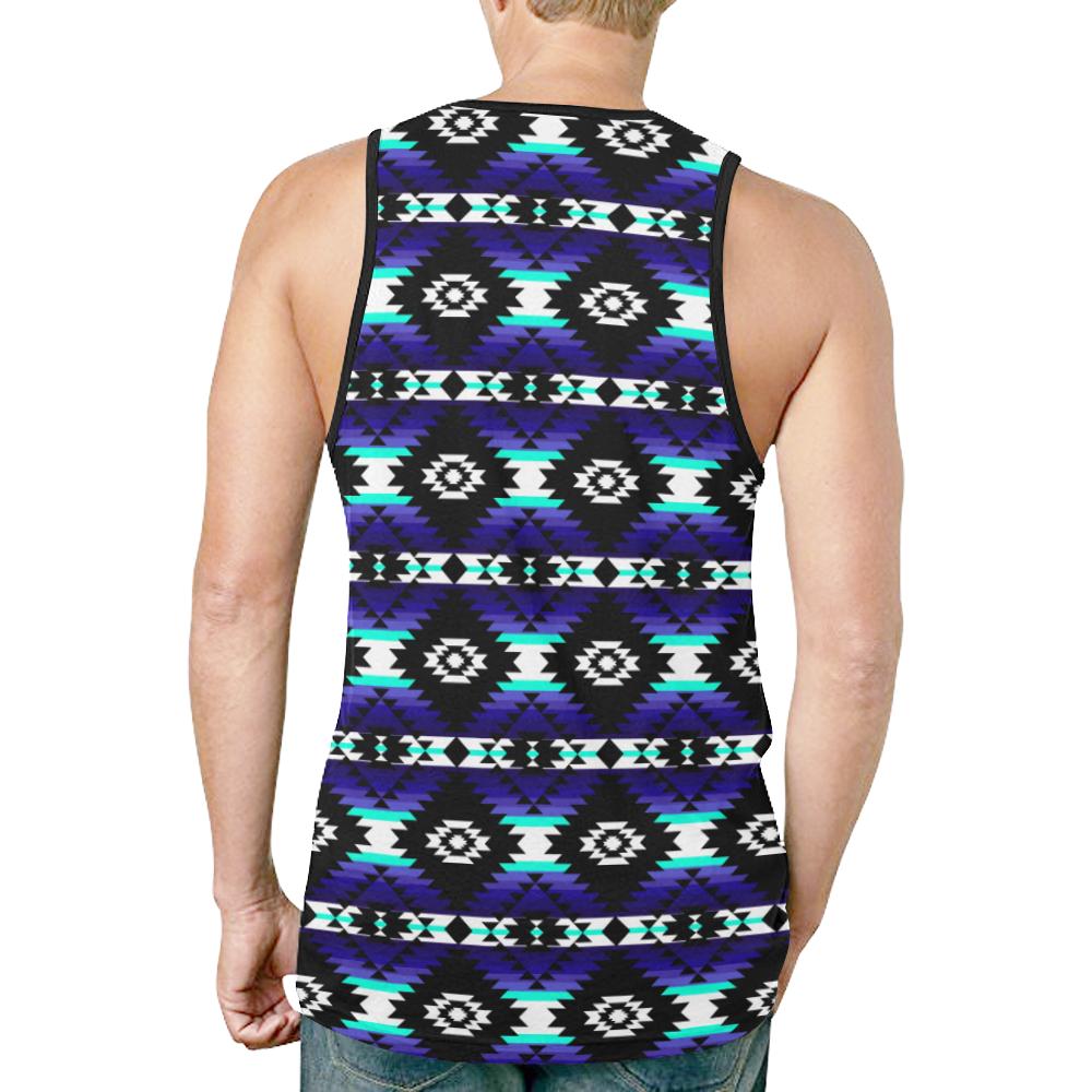 Cree Confederacy Midnight New All Over Print Tank Top for Men (Model T46) New All Over Print Tank Top for Men (T46) e-joyer