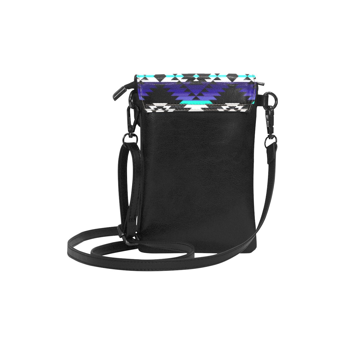 Cree Confederacy Midnight Small Cell Phone Purse (Model 1711) Small Cell Phone Purse (1711) e-joyer