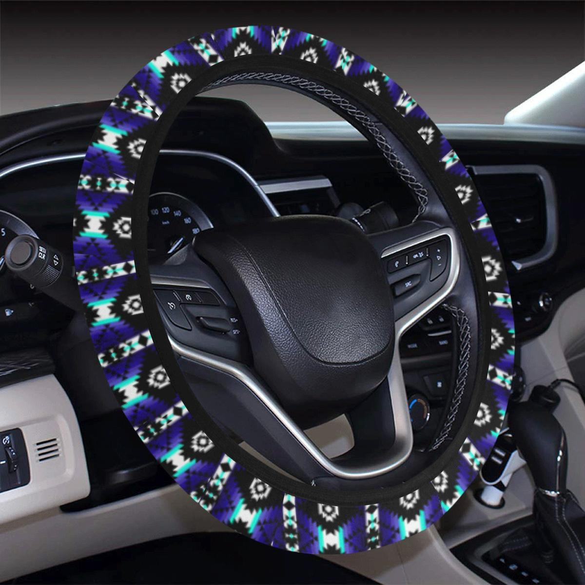 Cree Confederacy Midnight Steering Wheel Cover with Elastic Edge Steering Wheel Cover with Elastic Edge e-joyer