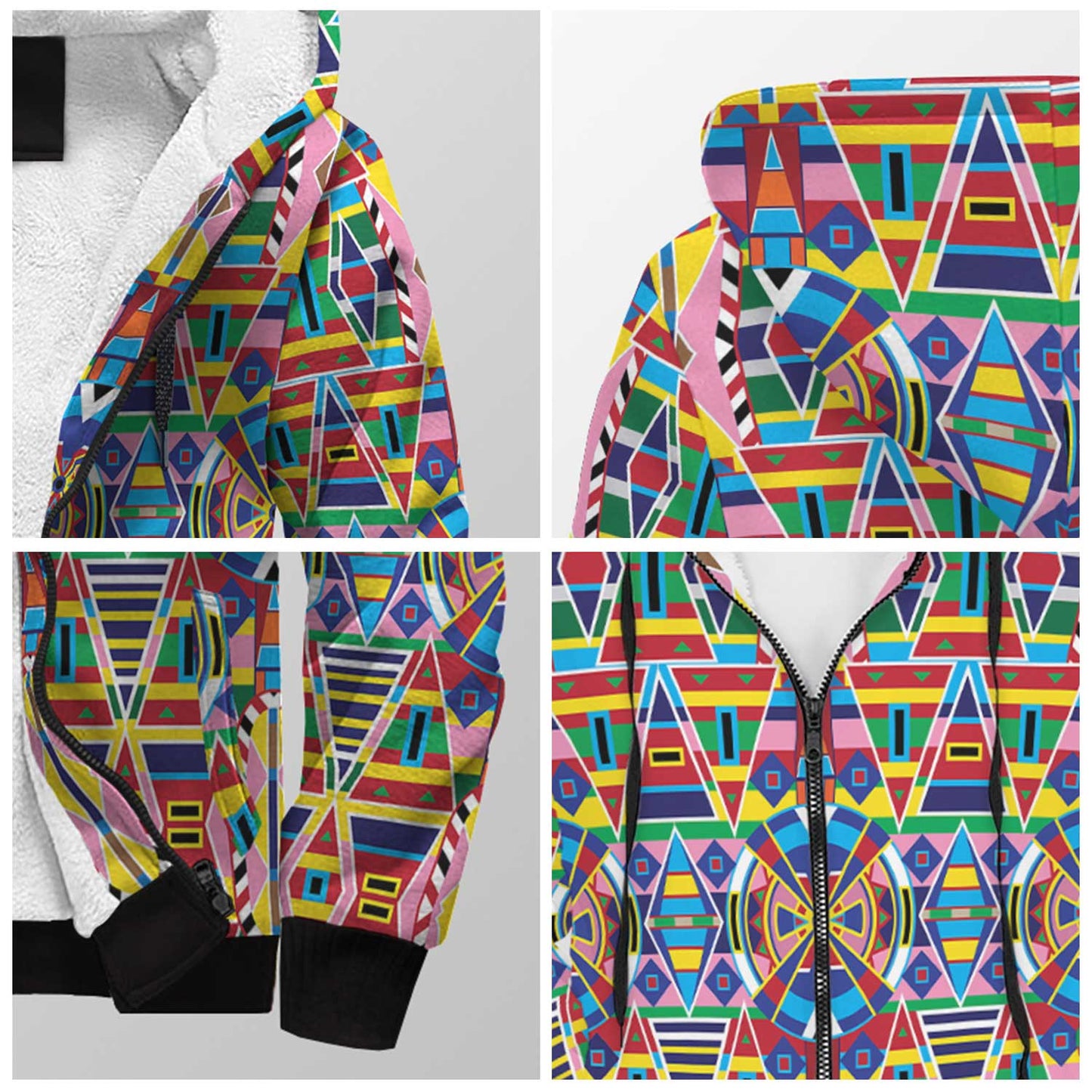 Crow Captive Sherpa Hoodie 49 Dzine
