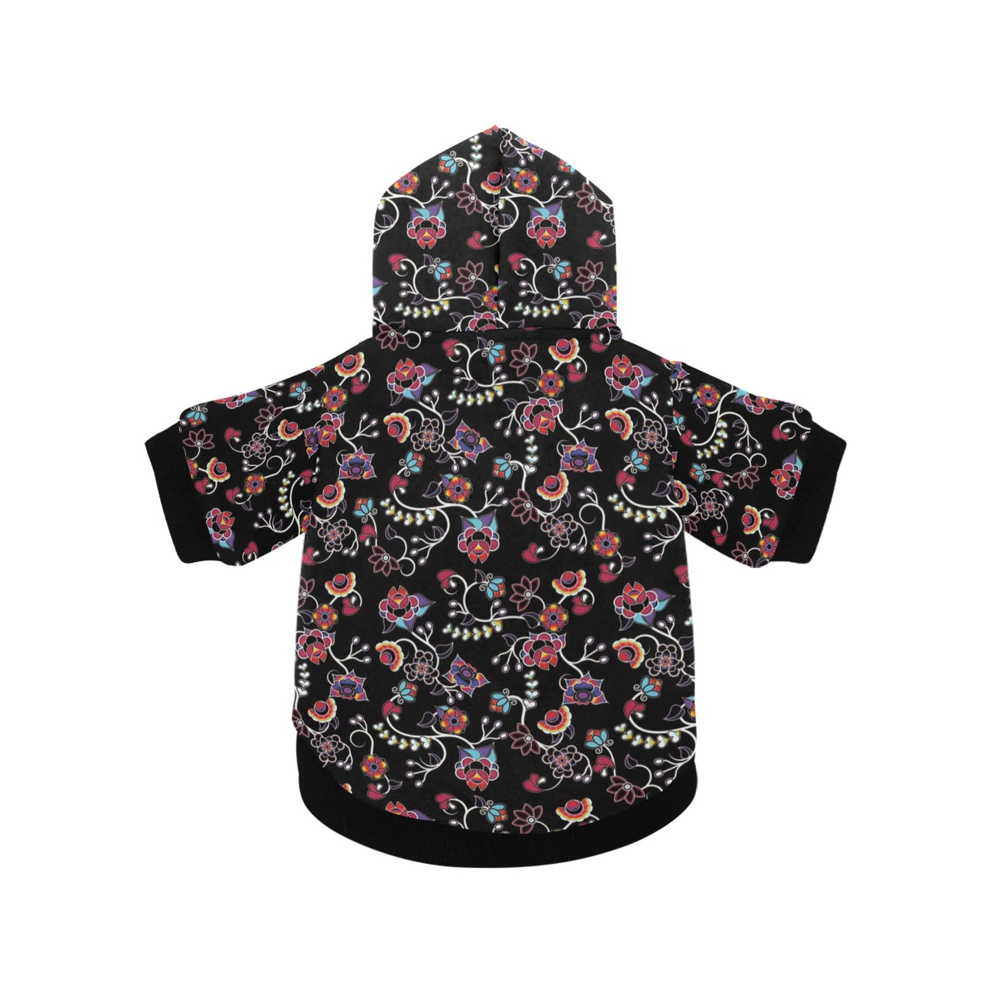 Floral Danseur Pet Dog Hoodie