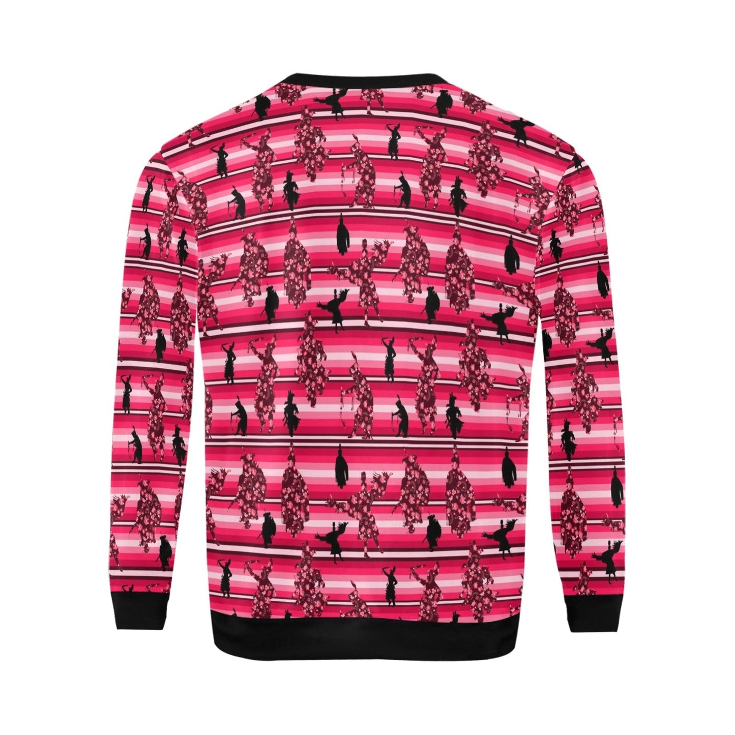 Dancers Floral Amour All Over Print Crewneck Sweatshirt for Men (Model H18) shirt e-joyer