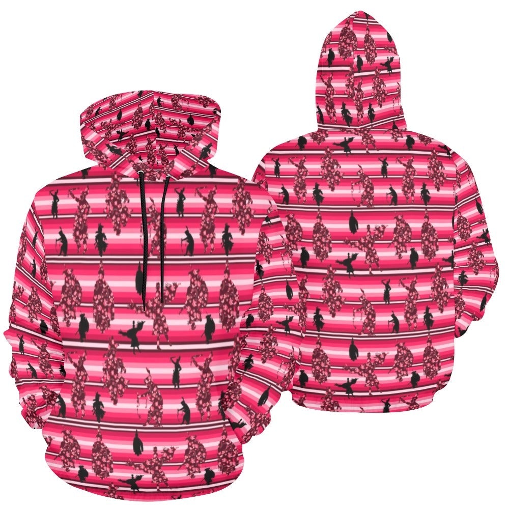 Dancers Floral Amour All Over Print Hoodie for Men (USA Size) (Model H13) All Over Print Hoodie for Men (H13) e-joyer