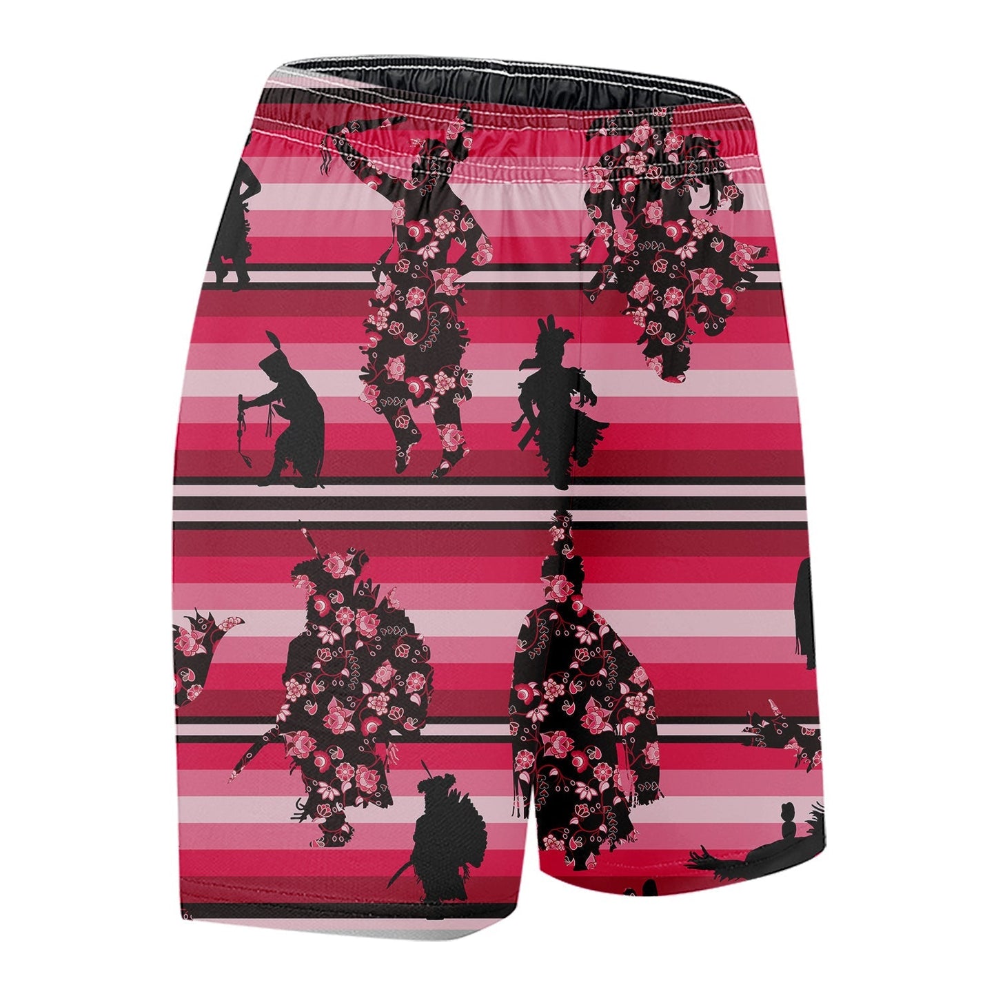 Dancers Floral Amour Kid's Basketball Shorts 49 Dzine