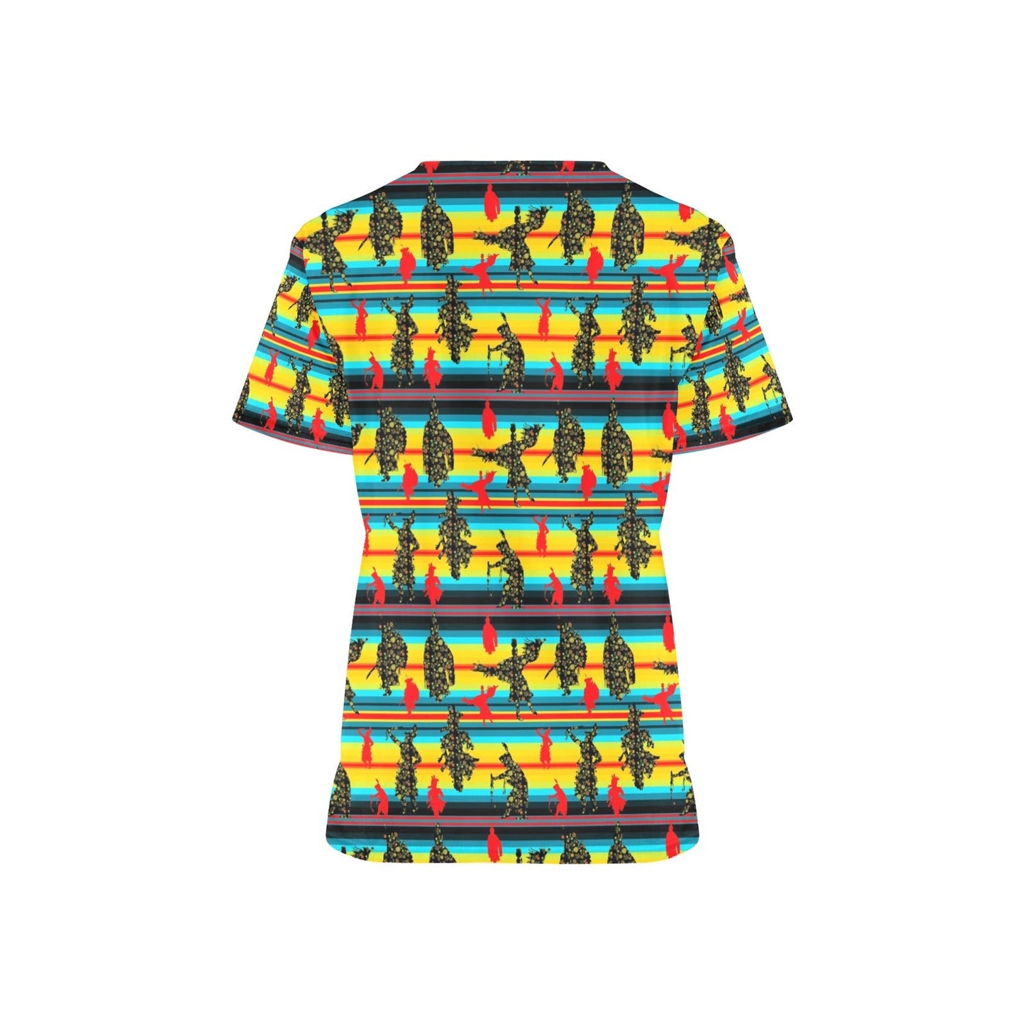 Dancers Midnight Special All Over Print Scrub Top Scrub Top e-joyer