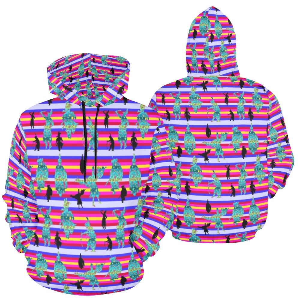 Dancers Sky Dance All Over Print Hoodie for Men (USA Size) (Model H13) All Over Print Hoodie for Men (H13) e-joyer