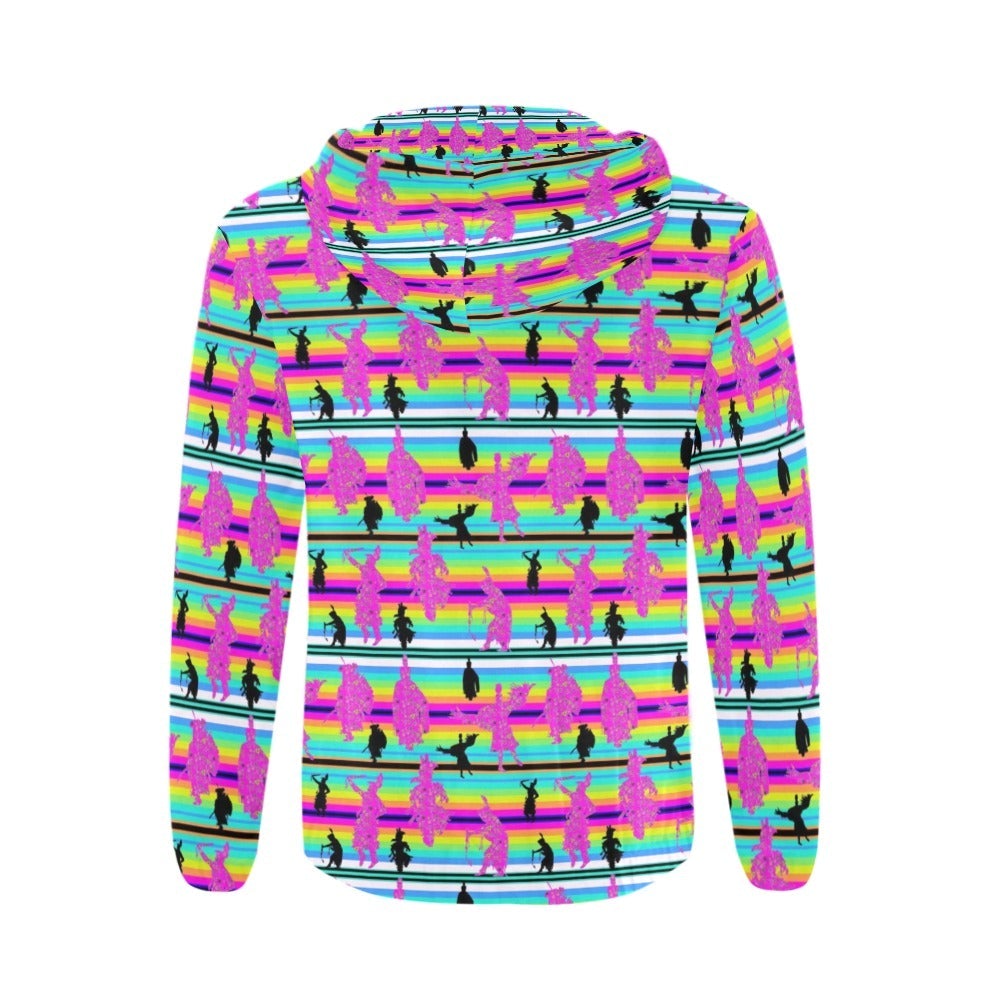 Dancers Sunset Contest All Over Print Full Zip Hoodie for Men (Model H14) hoodie e-joyer