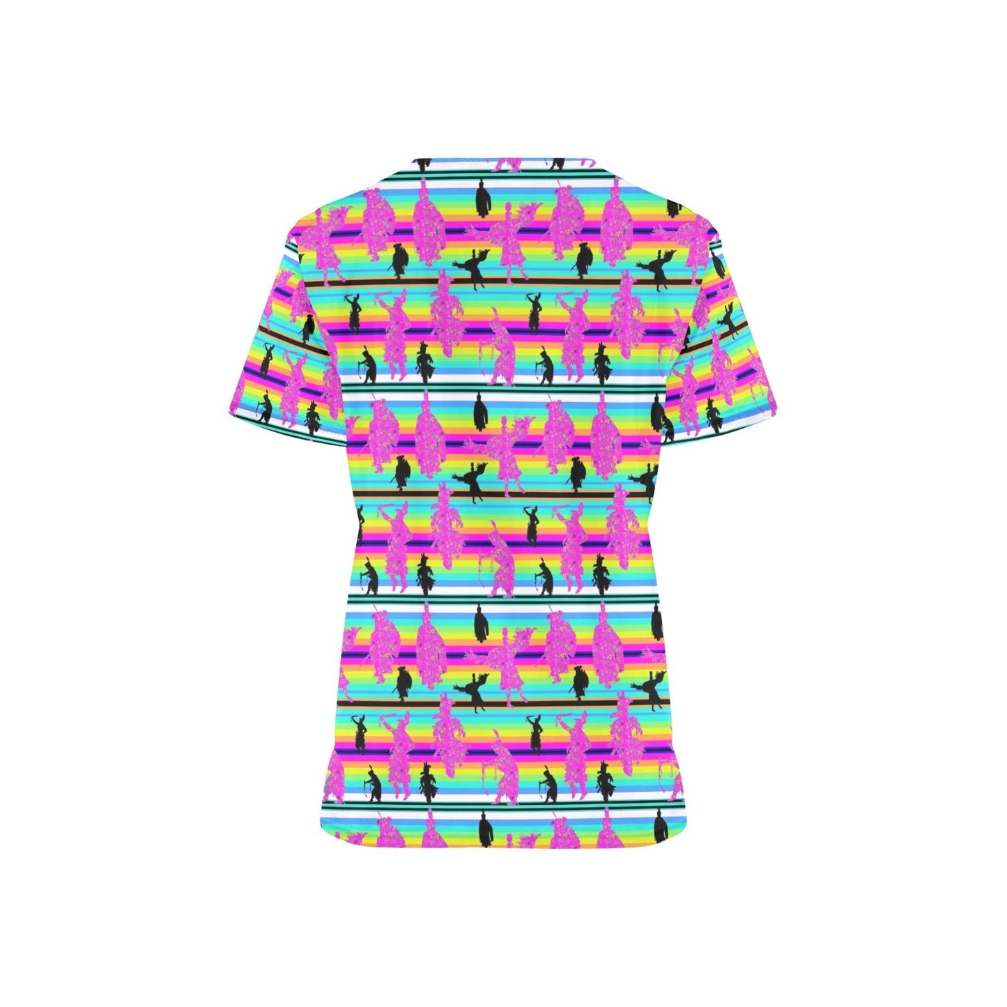 Dancers Sunset Contest All Over Print Scrub Top Scrub Top e-joyer