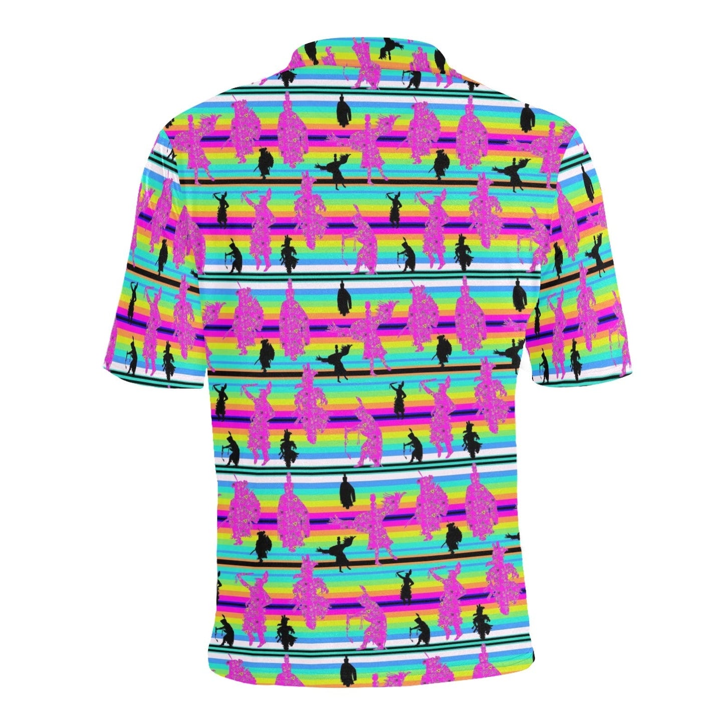 Dancers Sunset Contest Men's All Over Print Polo Shirt (Model T55) Men's Polo Shirt (Model T55) e-joyer