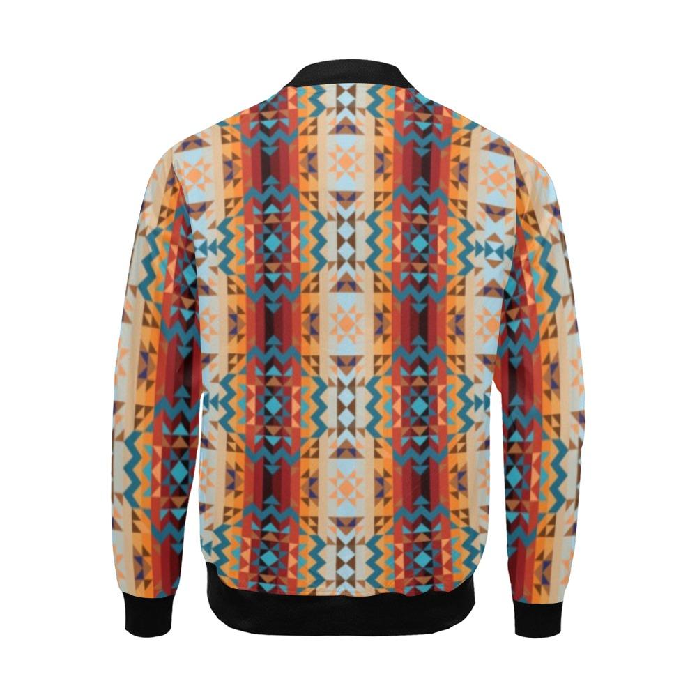 Dark Sandway All Over Print Bomber Jacket for Men (Model H19) All Over Print Bomber Jacket for Men (H19) e-joyer