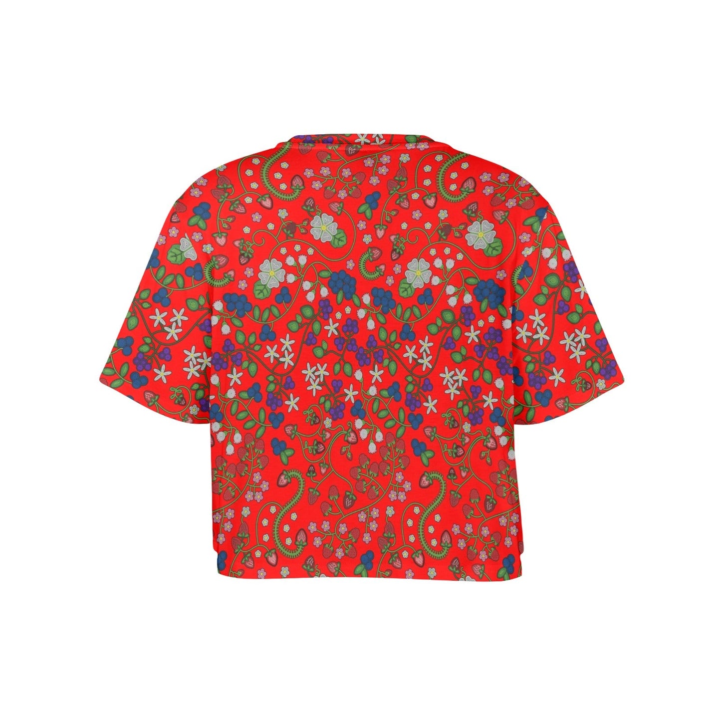 Grandmother Stories Fire Crop Top