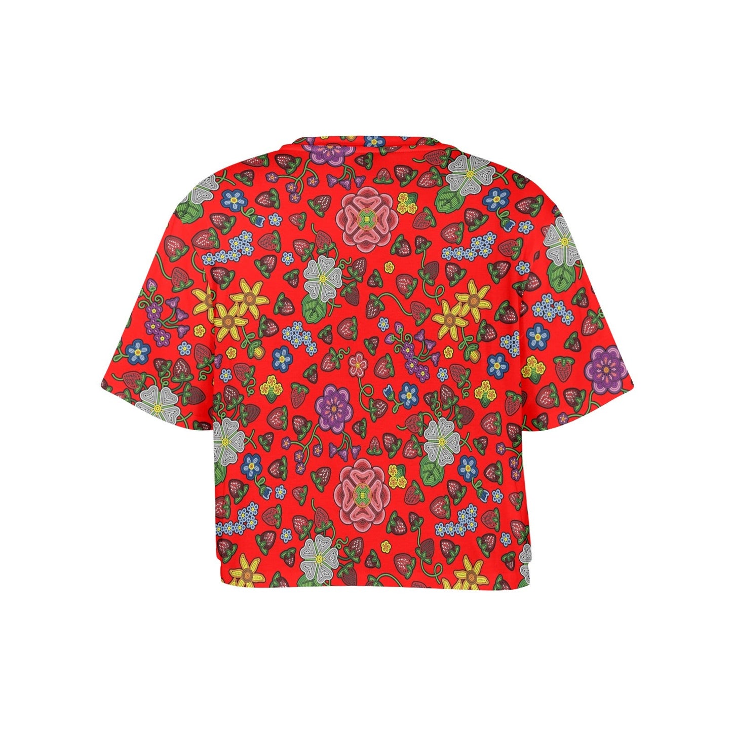Berry Pop Fire Crop Top