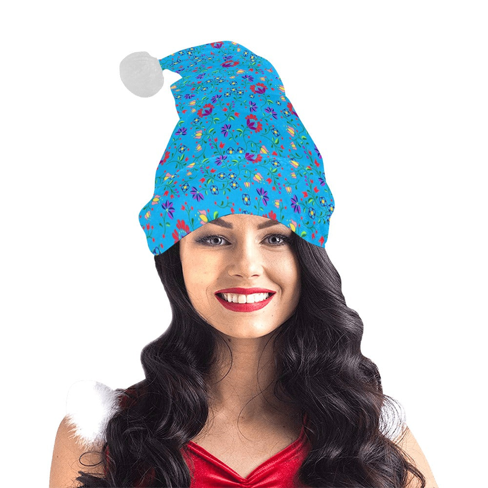 Fleur Indigine Ciel Santa Hat