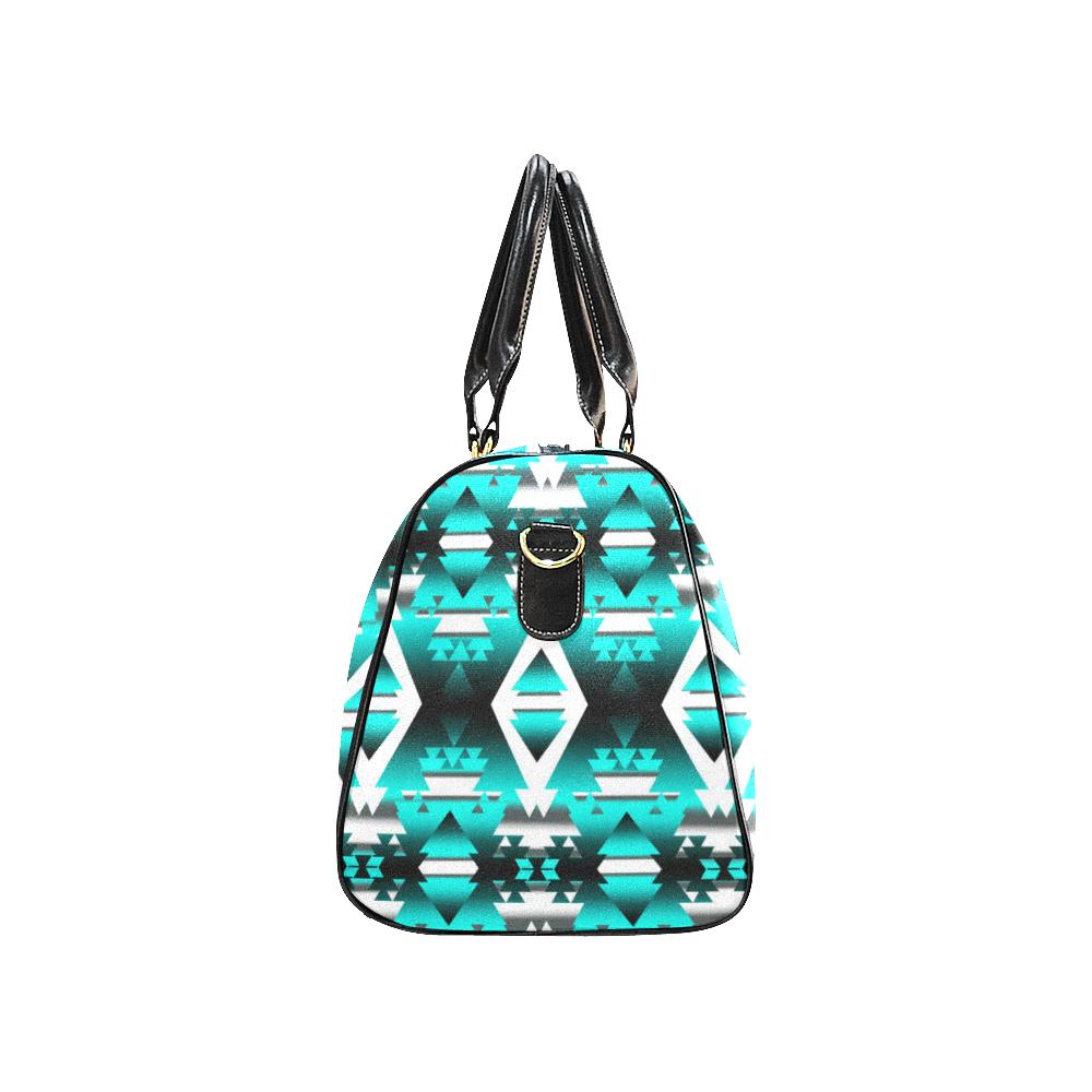 Deep Lake Winter Camp New Waterproof Travel Bag/Large (Model 1639) Waterproof Travel Bags (1639) e-joyer