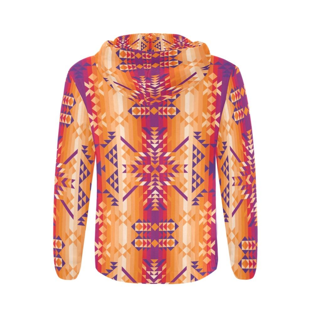 Desert Geo All Over Print Full Zip Hoodie for Men (Model H14) All Over Print Full Zip Hoodie for Men (H14) e-joyer