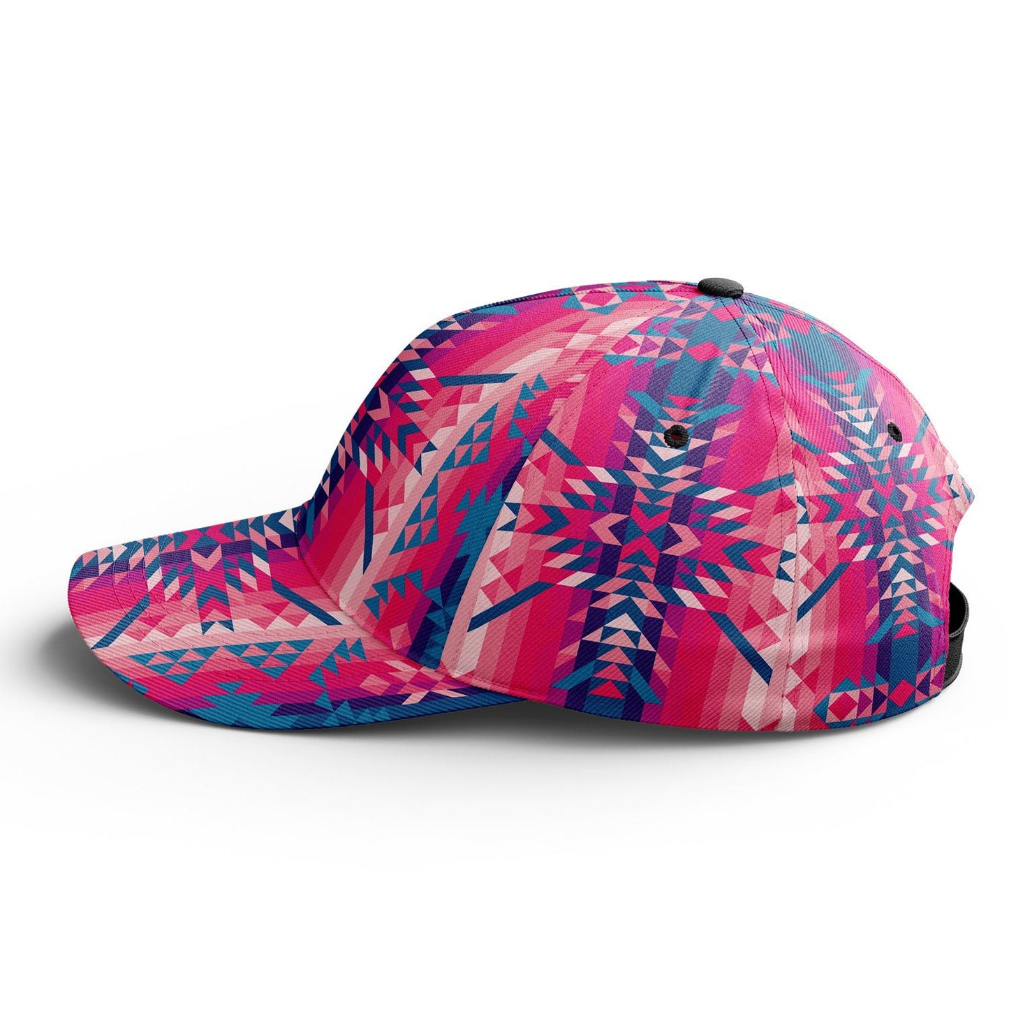 Desert Geo Blue Snapback Hat hat Herman