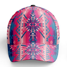 Load image into Gallery viewer, Desert Geo Blue Snapback Hat hat Herman 
