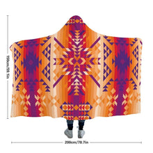 Load image into Gallery viewer, Desert Geo Hooded Blanket blanket 49 Dzine 

