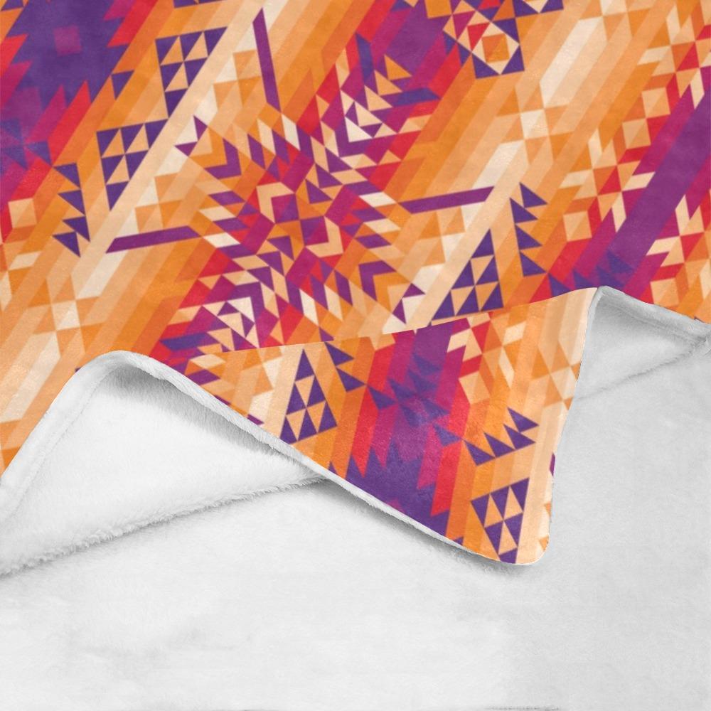 Desert Geo Ultra-Soft Micro Fleece Blanket 40"x50" Ultra-Soft Blanket 40''x50'' e-joyer