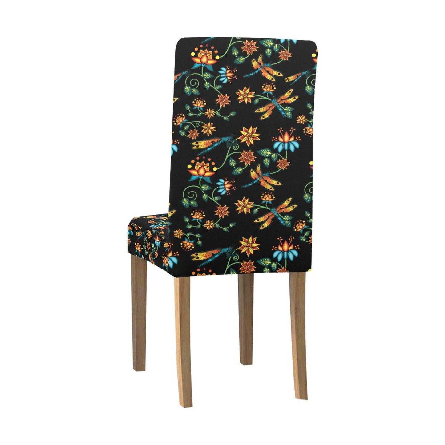 Dragon Lily Noir Chair Cover (Pack of 6) Chair Cover (Pack of 6) e-joyer