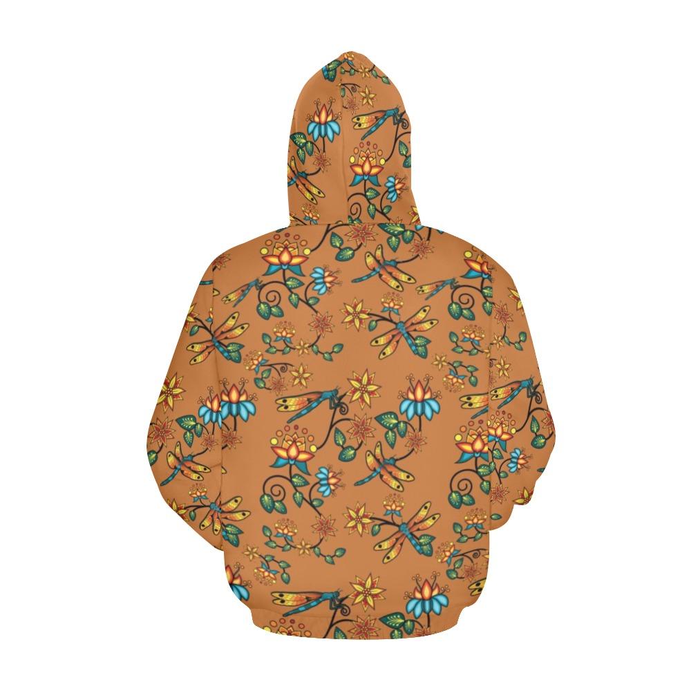 Dragon Lily Sierra All Over Print Hoodie for Women (USA Size) (Model H13) All Over Print Hoodie for Women (H13) e-joyer